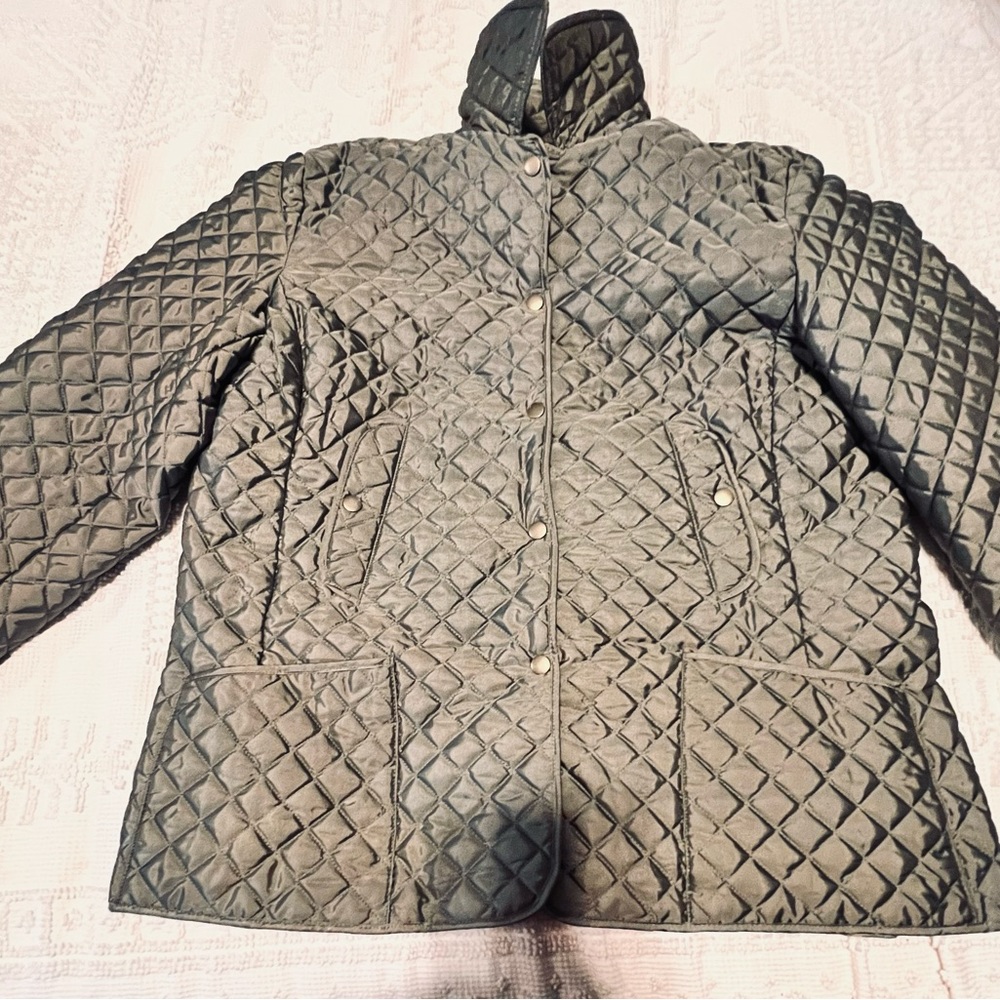 Charter Club size 1X Metallic Gray Jacket